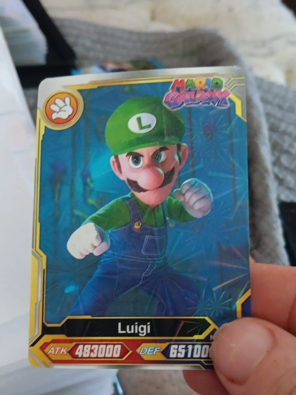 Luigi Collectible Card - Green Character